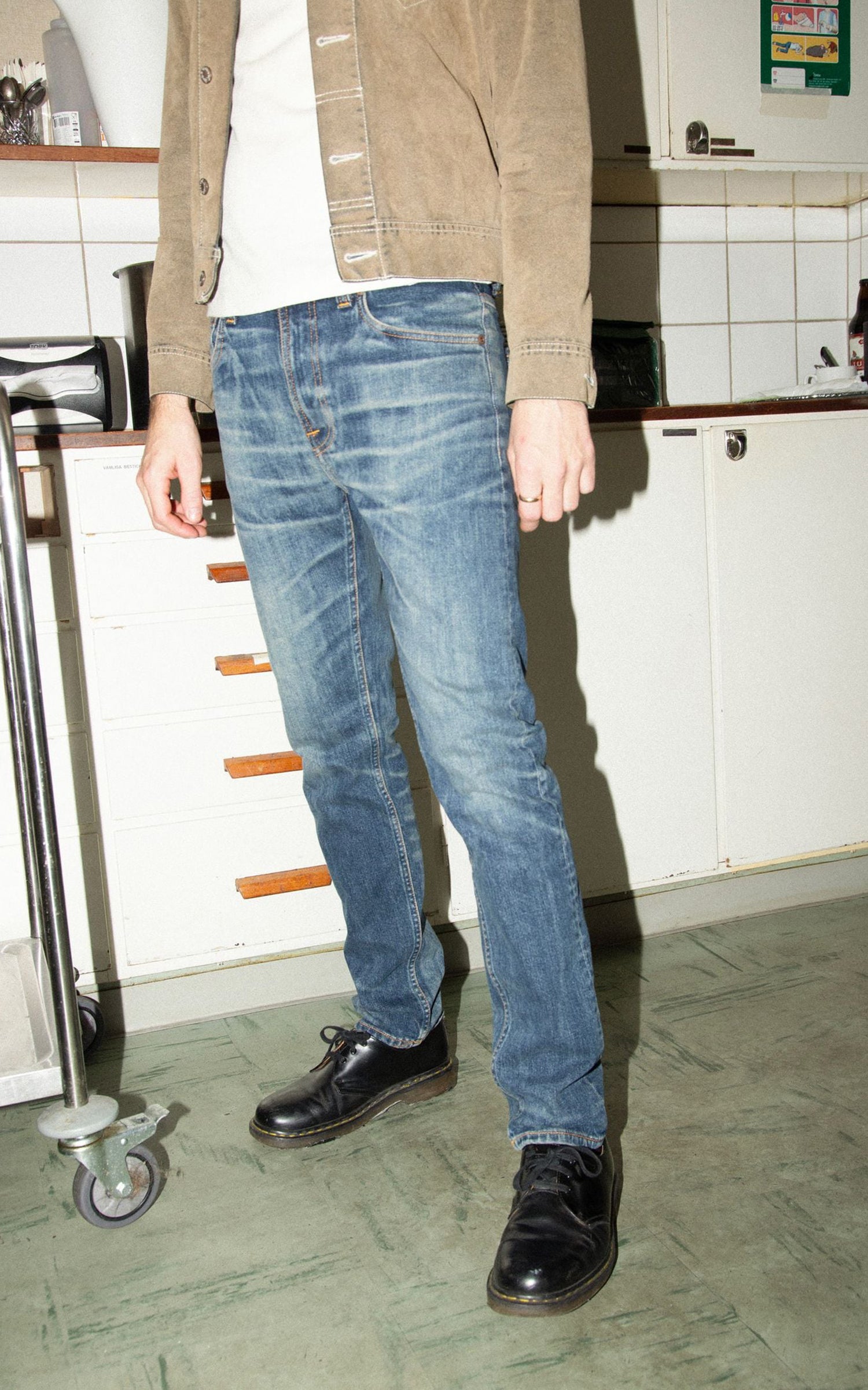 Nudie Jeans Lean Dean Salty Tracks