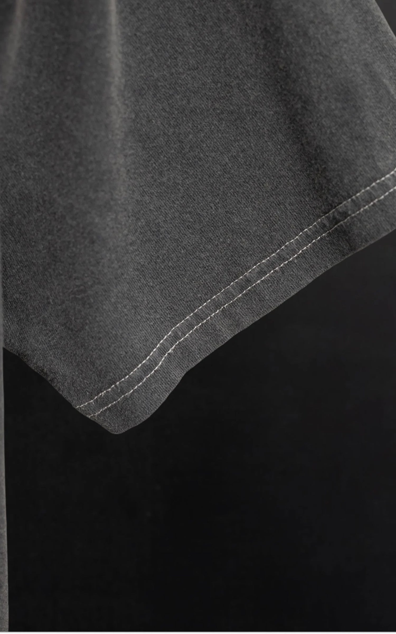 Nudie Jeans Koffe T-Shirt LifeTracks III Antracite