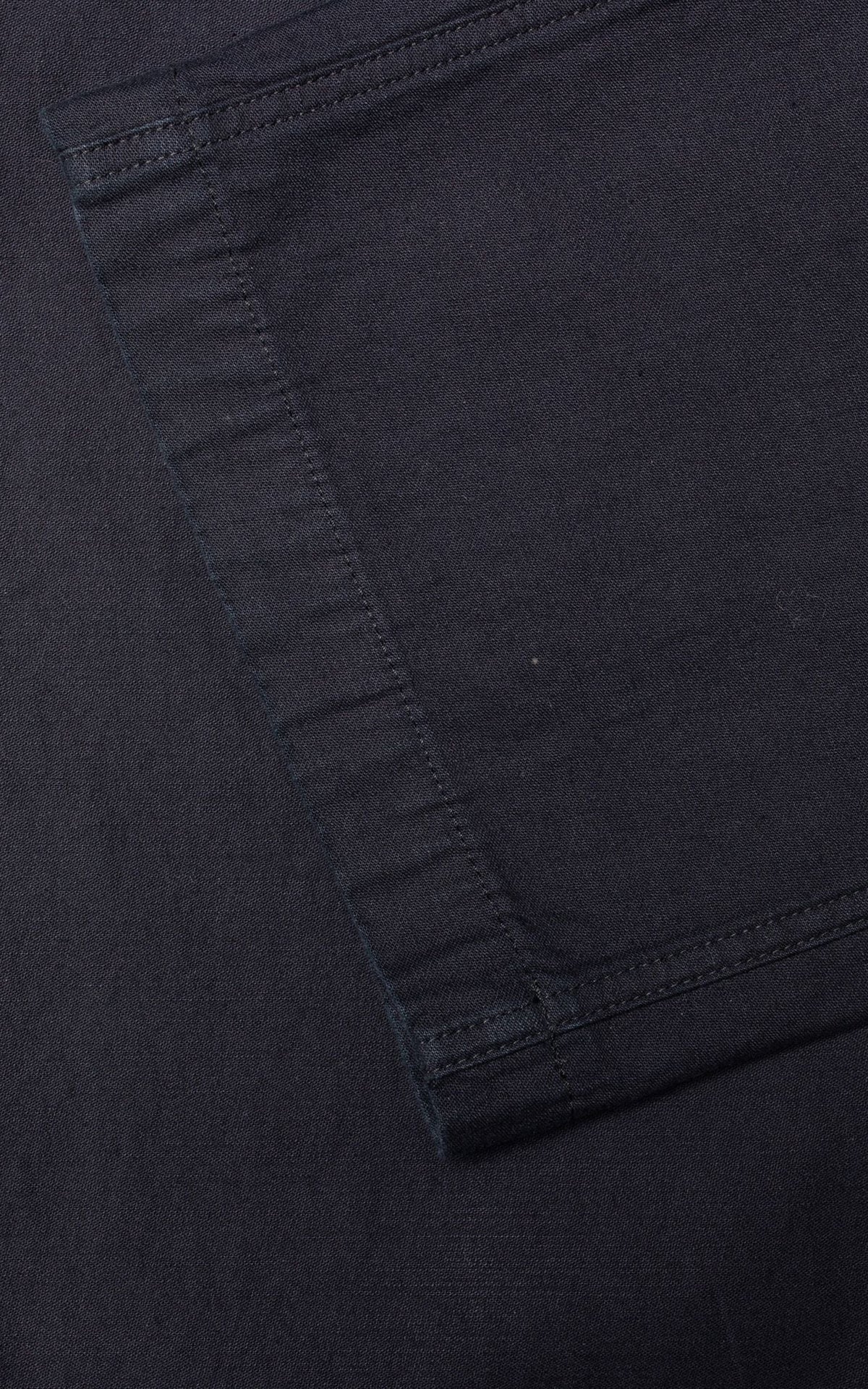 Nudie Jeans Loud Larry Pants Back Sateen Indigo
