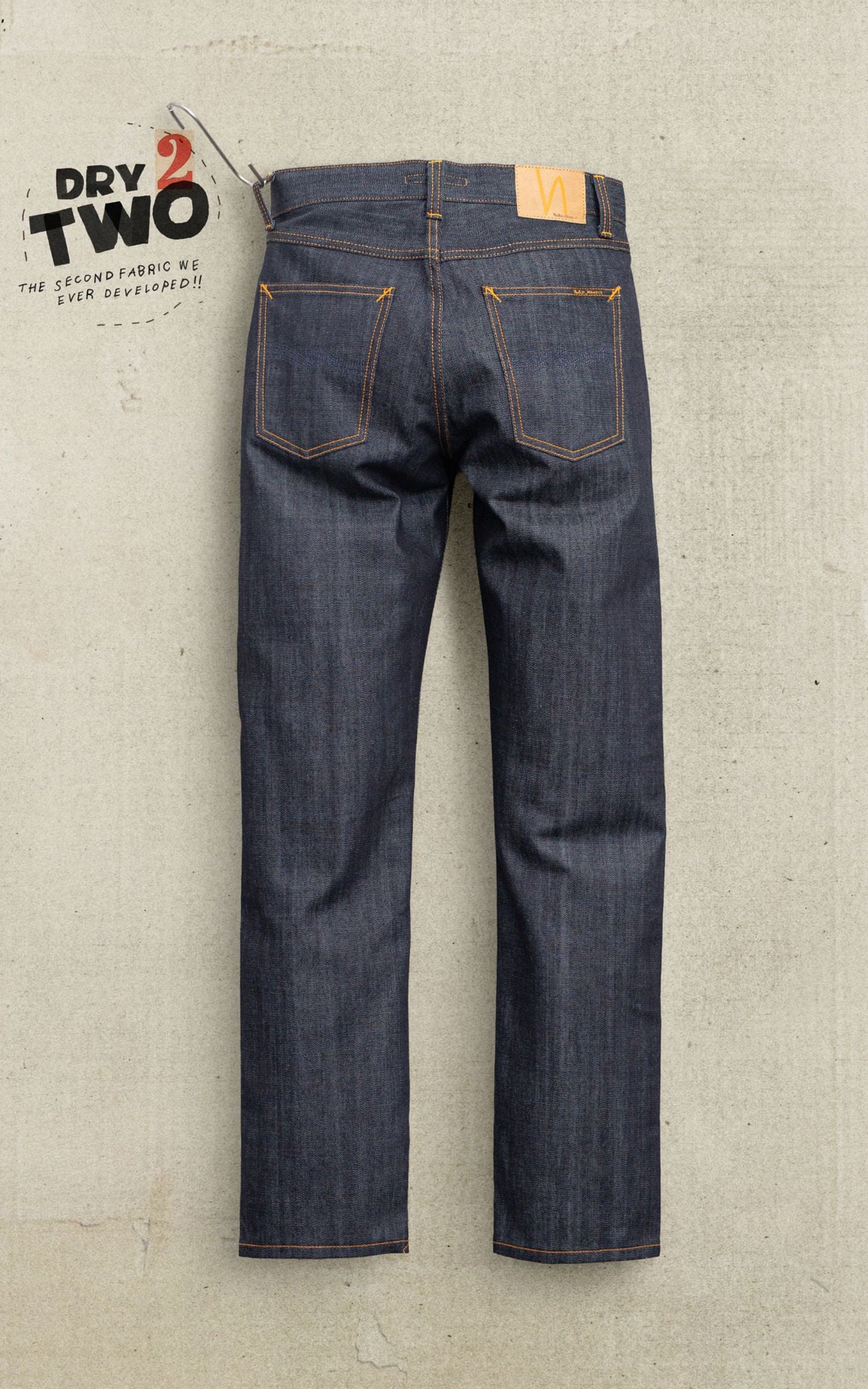 Nudie Jeans Gritty Jackson Blue Dry Two