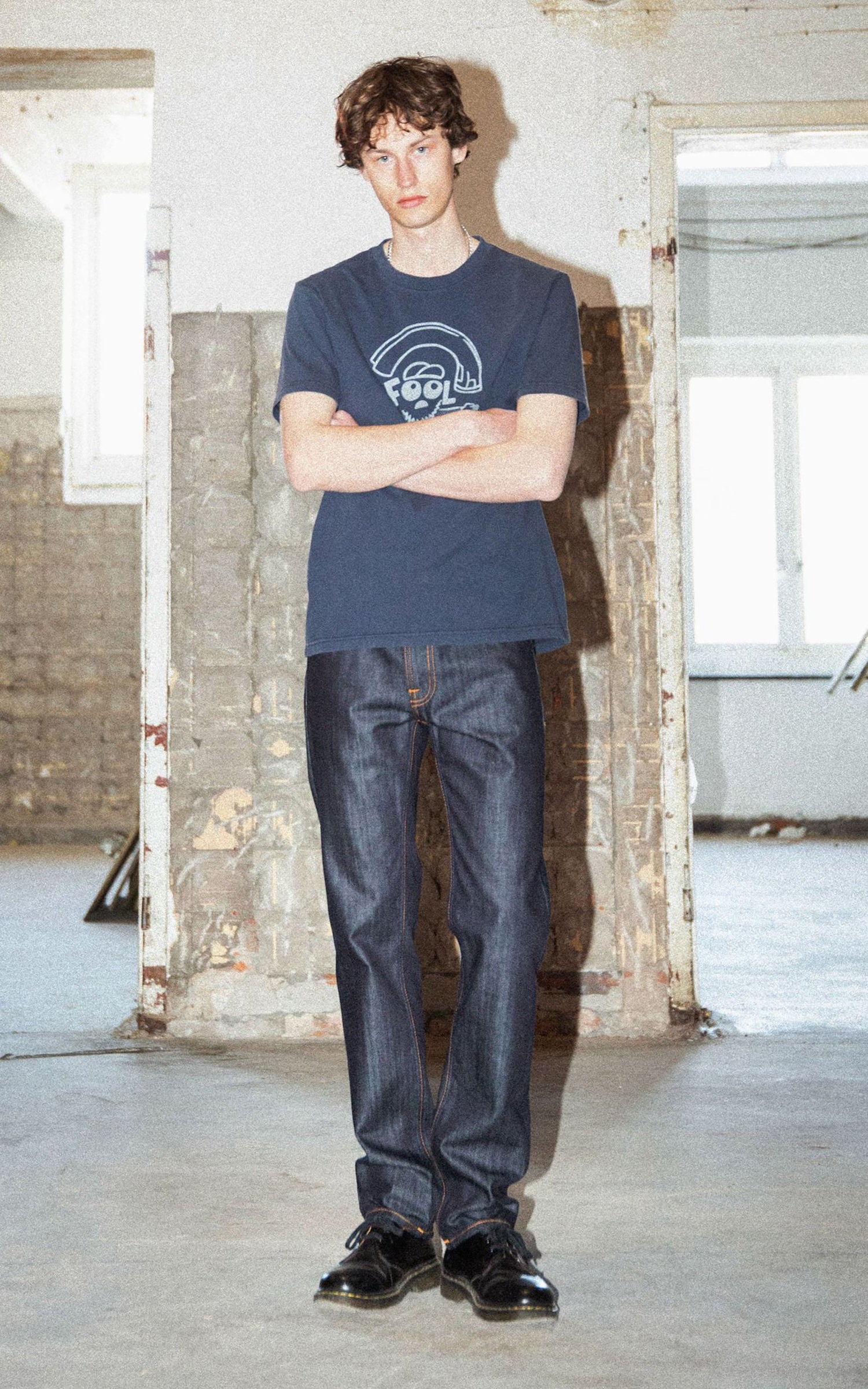 Nudie Jeans Gritty Jackson Blue Dry Two