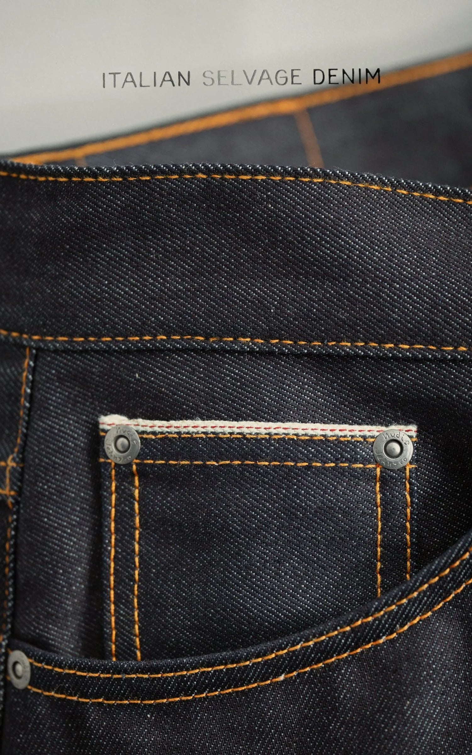 Nudie Jeans Loud Larry Lightning Selvage