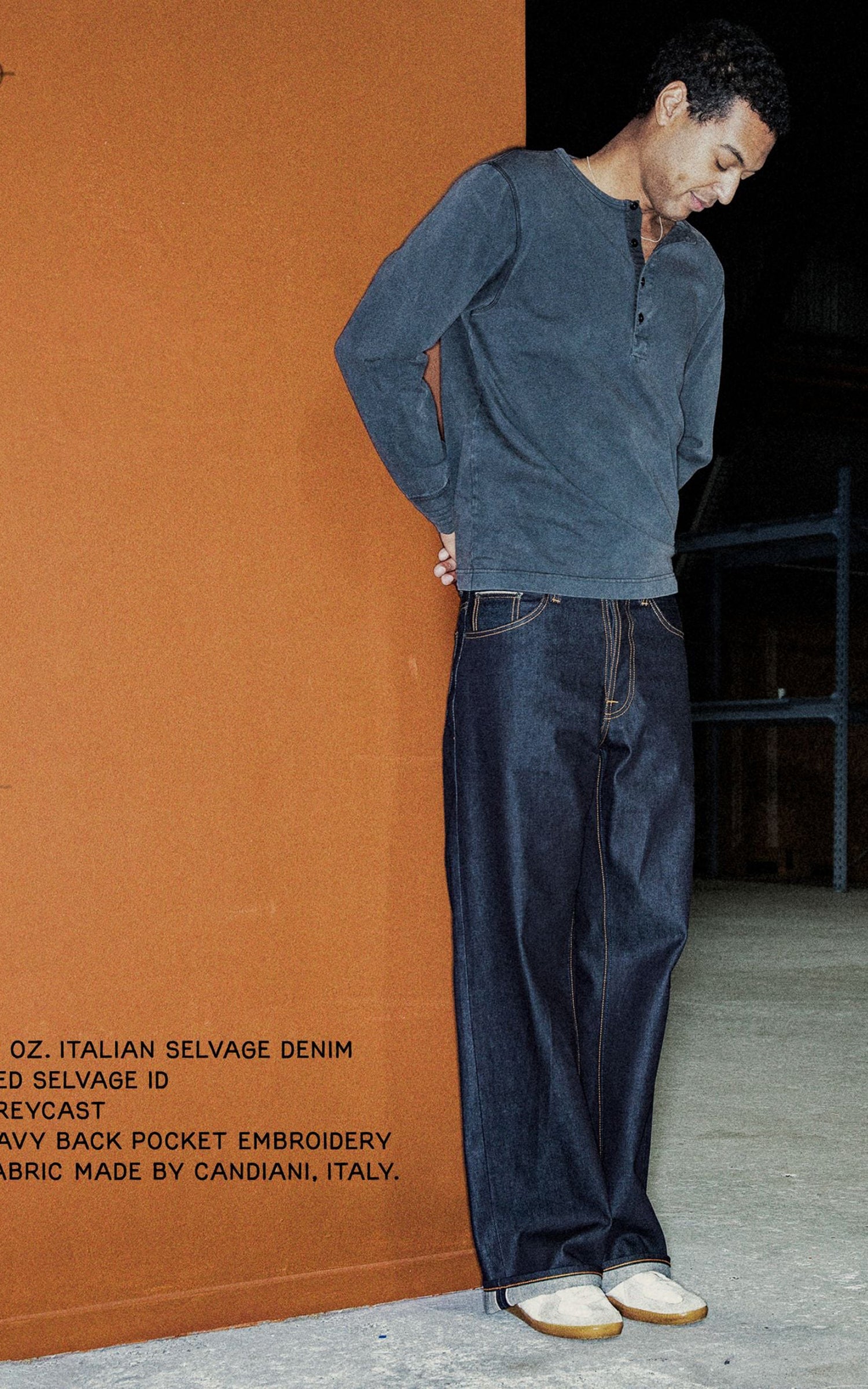 Nudie Jeans Loud Larry Lightning Selvage
