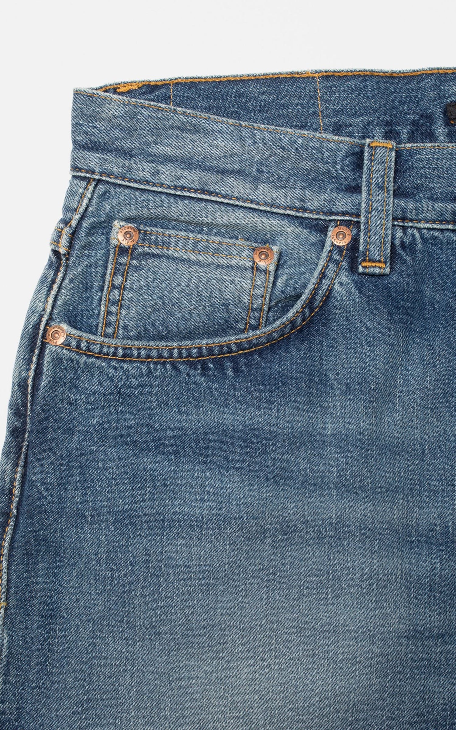 Nudie Jeans Loud Larry Gravel Stone