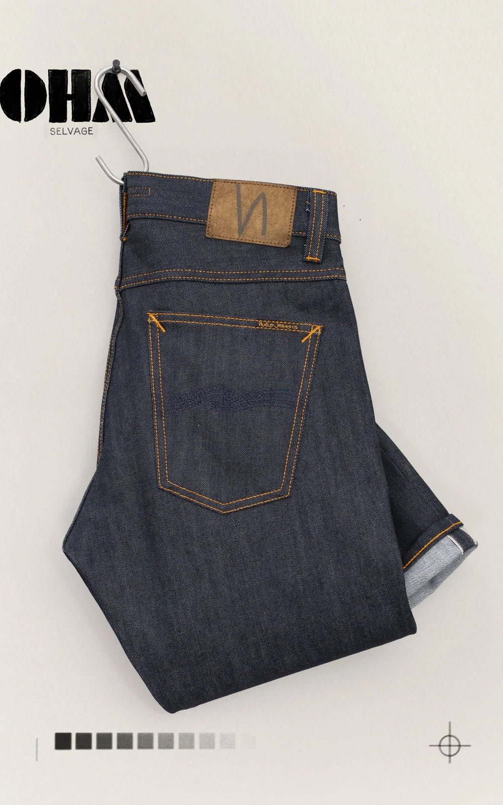 Nudie Jeans Lean Dean Dry Ohm Selvage