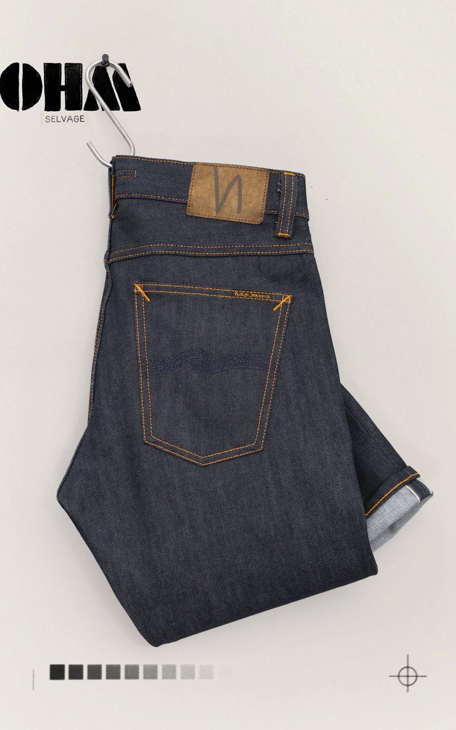 Nudie Jeans Lean Dean Dry Ohm Selvage