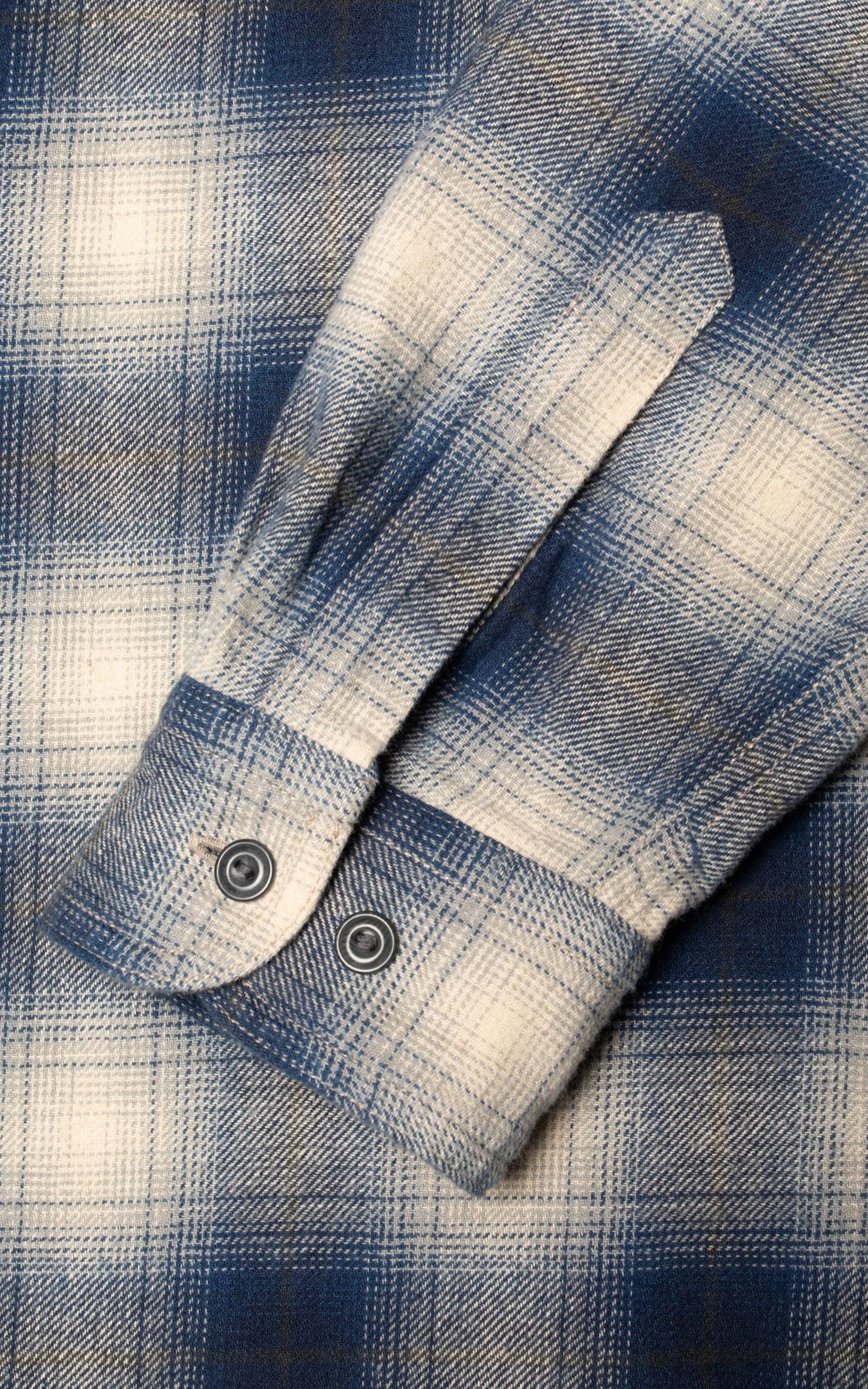 Nudie Jeans Julian Worker Shirt Checked Blue