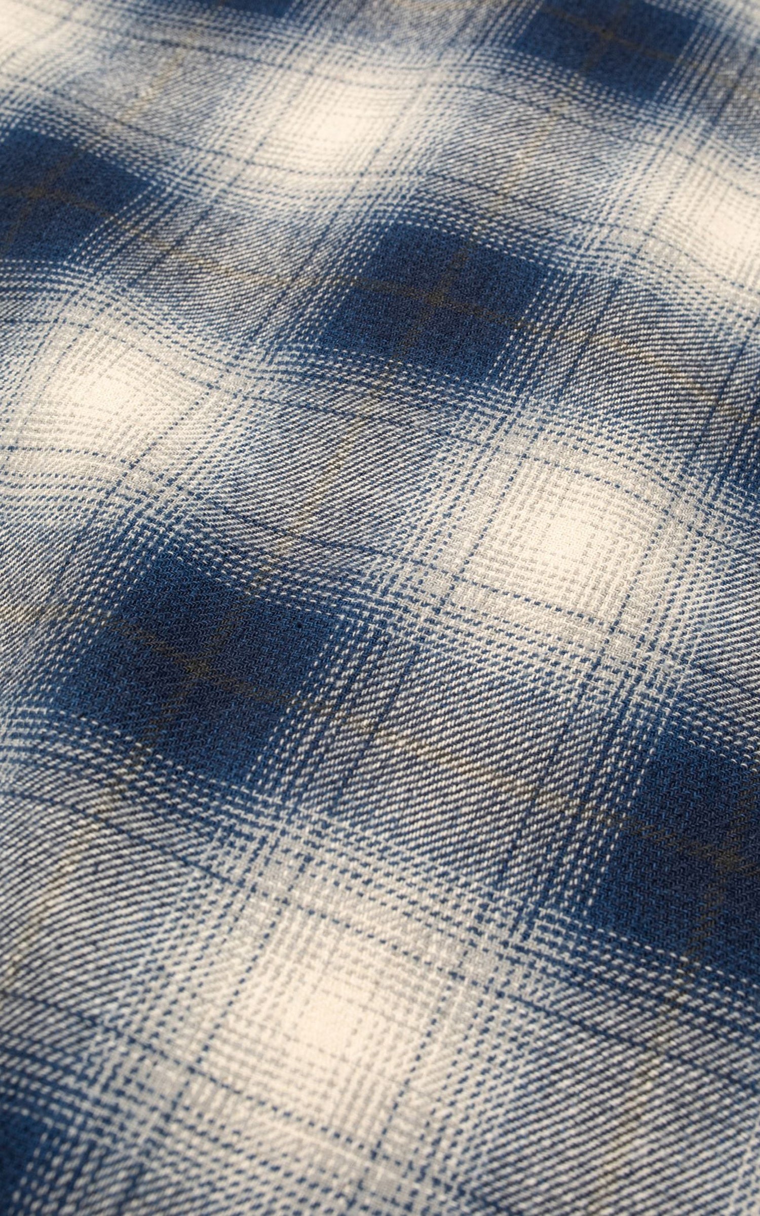 Nudie Jeans Julian Worker Shirt Checked Blue