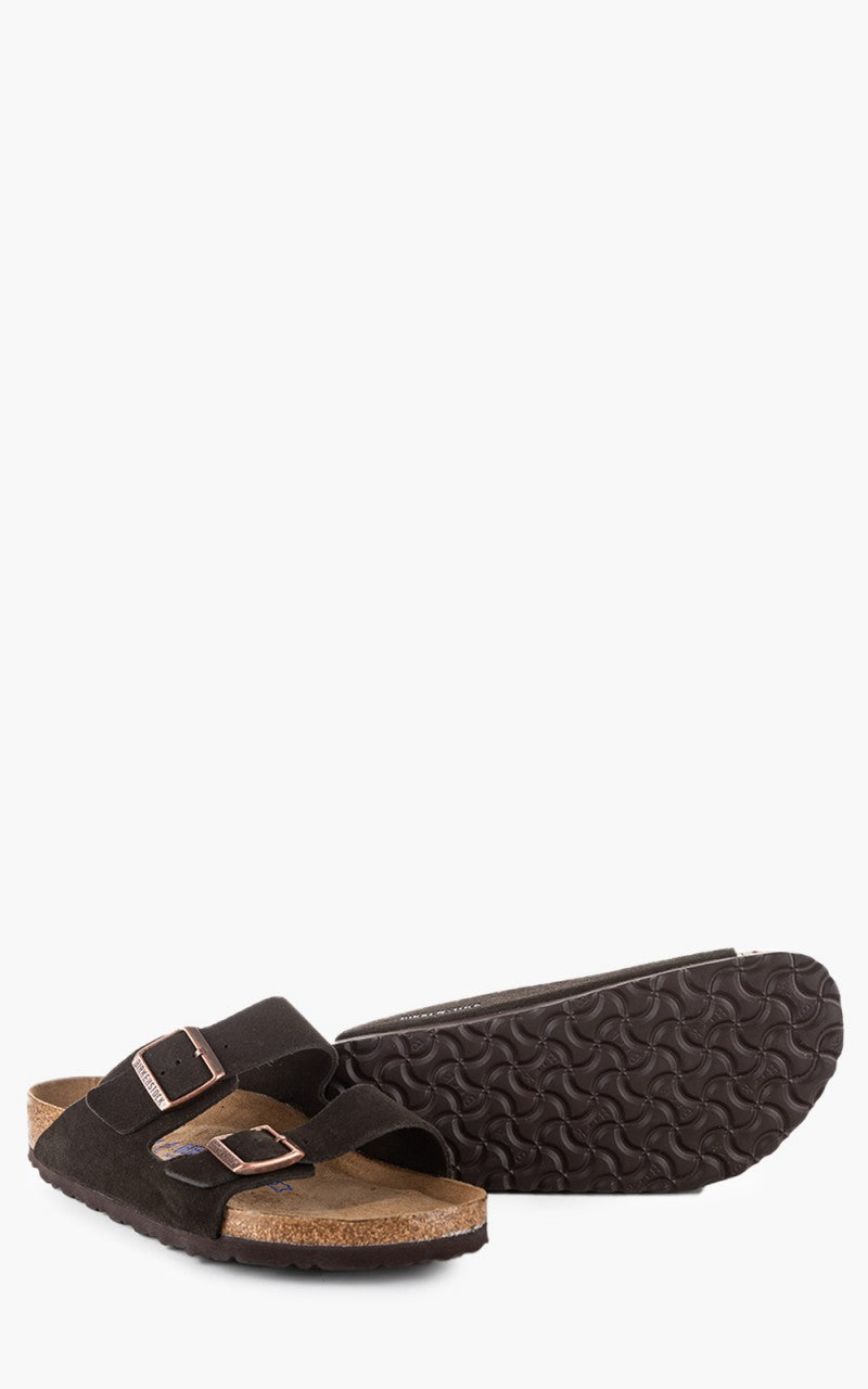 Birkenstock Arizona Soft Footbed Suede Mocca