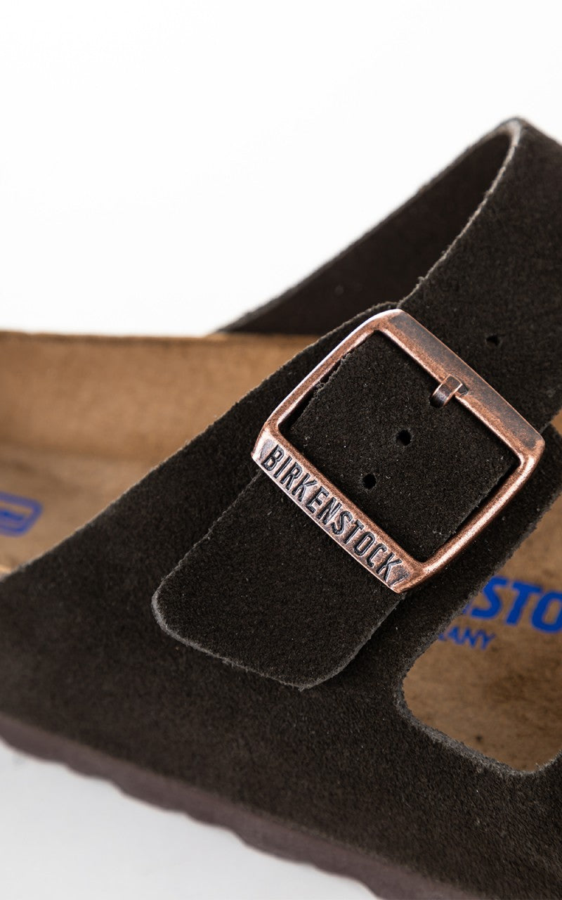 Birkenstock Arizona Soft Footbed Suede Mocca