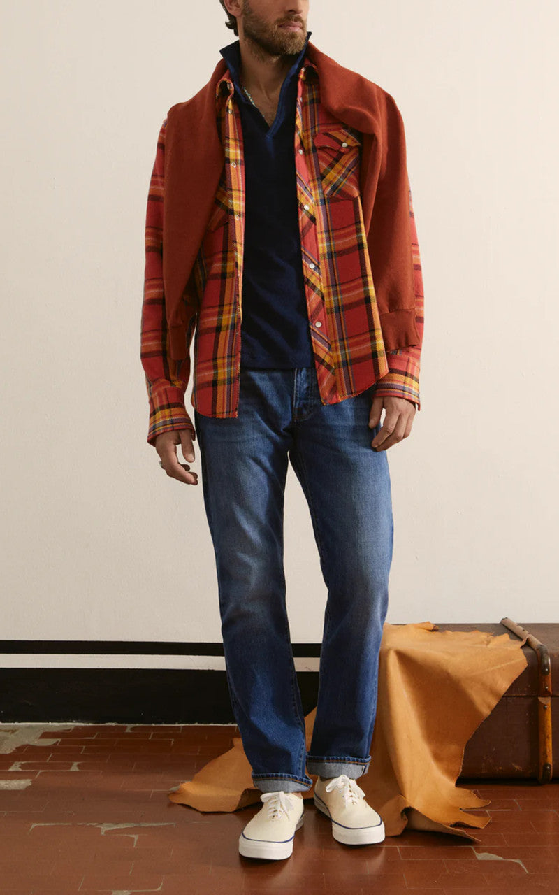 Fortela John 965 Selvedge Jeans Washed Indigo
