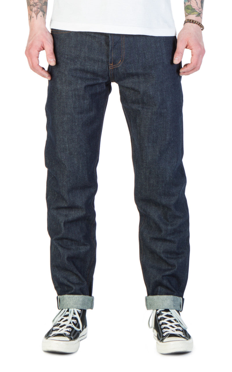 The Unbranded Brand UB601 Relaxed Fit Selvedge Indigo 14.5oz