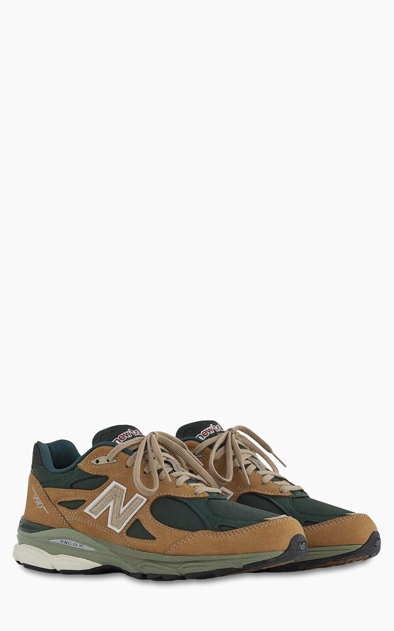New Balance M990 WG3 Tan/Green "Made in USA"