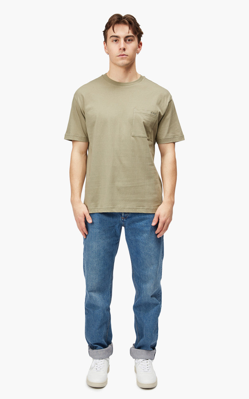 A.P.C. Dimitri T-Shirt Pale Khaki