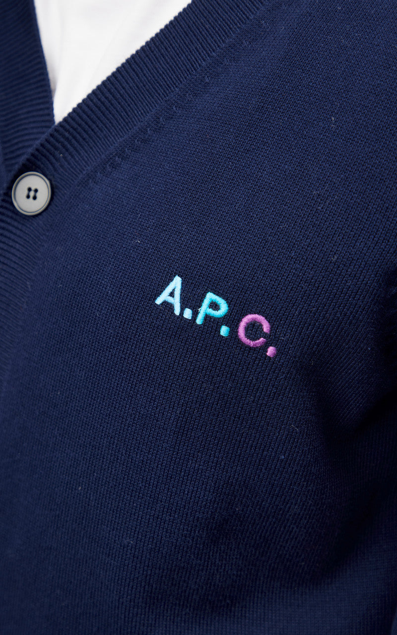 A.P.C. Joseph Cardigan Dark Navy