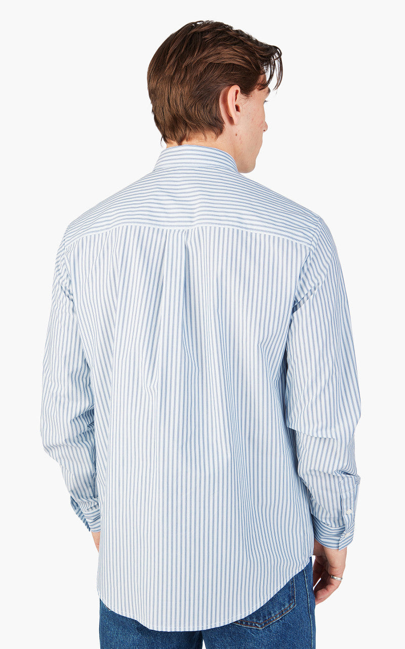 +極美品+ A.P.C. CHEMISE MC M A.P.C. Chemise Mateo Logo Kaki \u2013 Les Archives