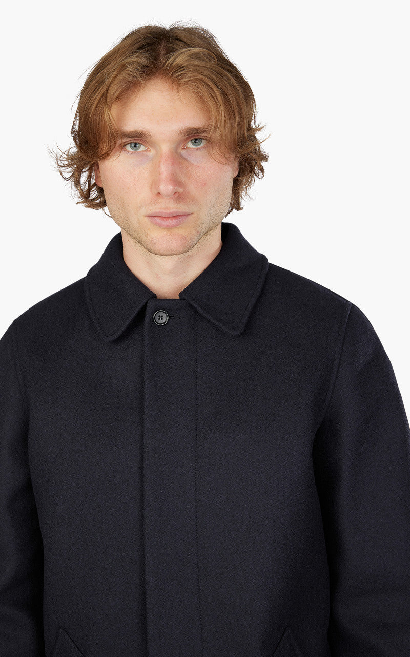 A.P.C. Mac Auster Coat Marine