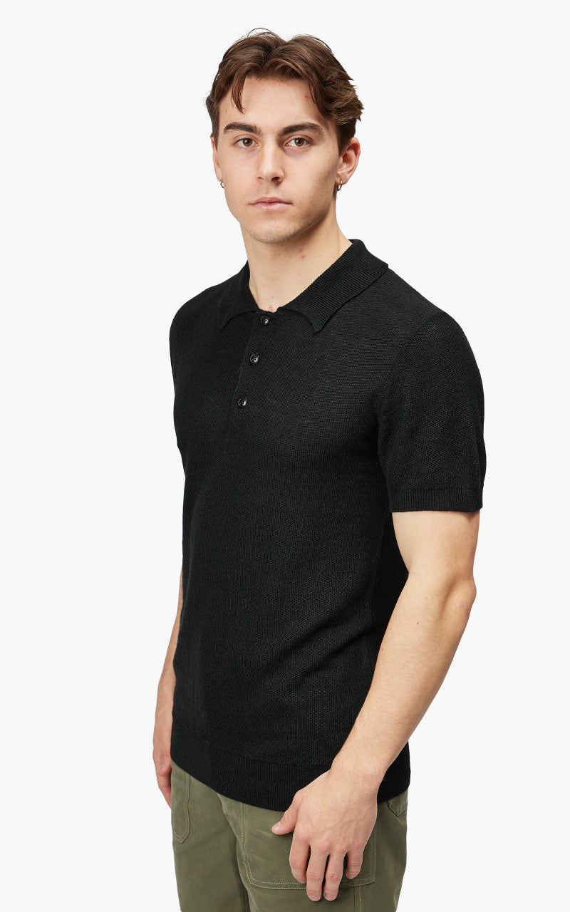 A.P.C. Fred Polo Shirt Black