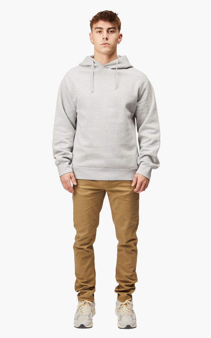 A.P.C. Hoodie Larry Heather Grey