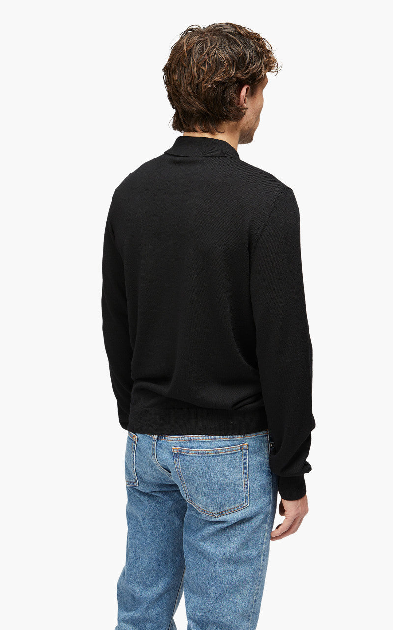 A.P.C. Jerry Polo Shirt Black