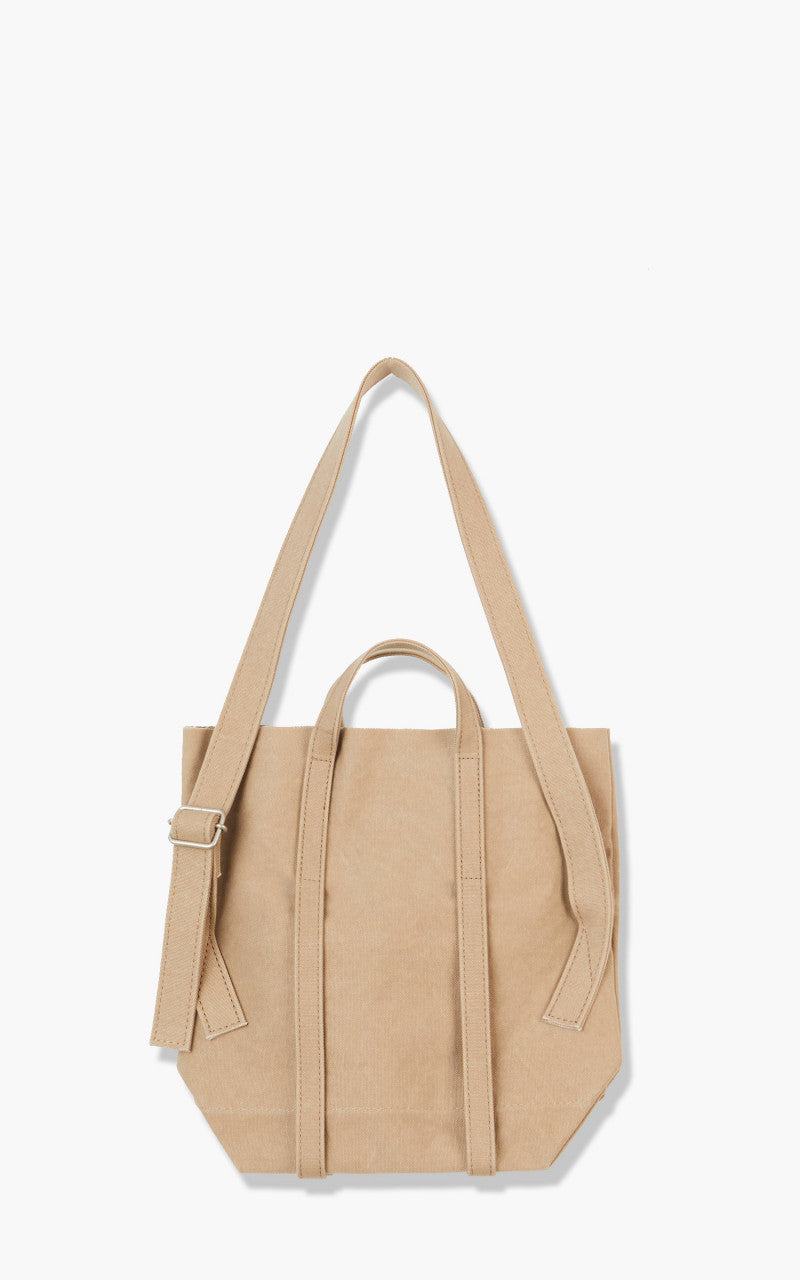 Amiacalva A150 Canvas 2Way Messenger Bag S Taupe
