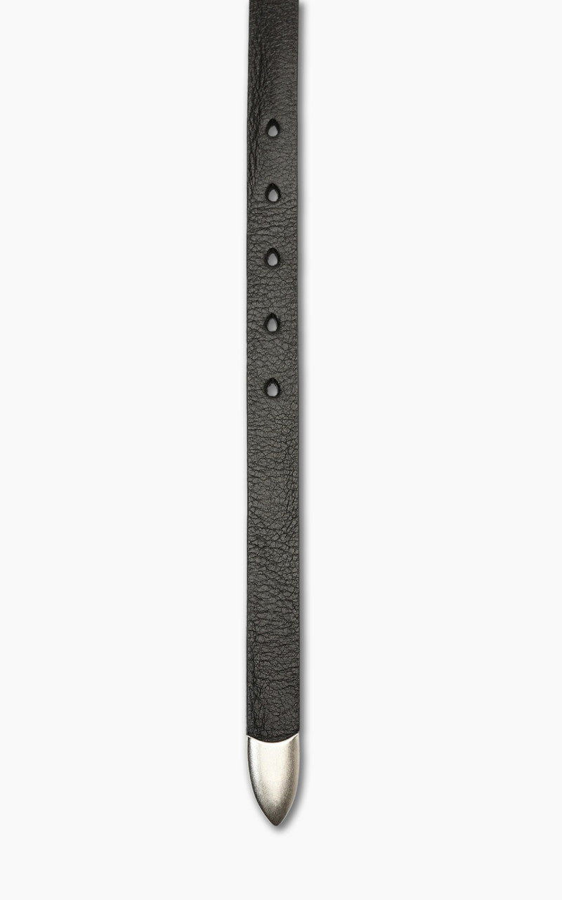 小物 OUR LEGACY L70 2CM BELT BLACK LEATHER Our Legacy Belt 2CM Black Leather