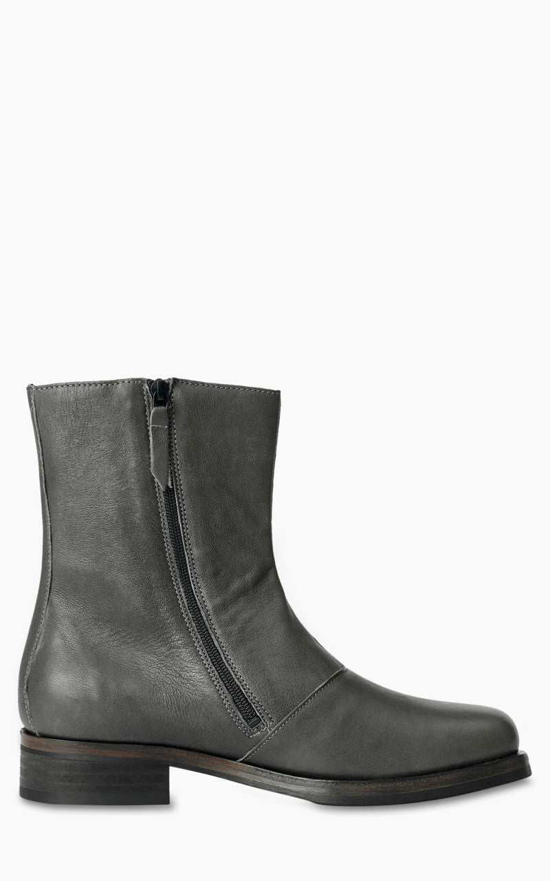 Our Legacy Camion Boot Leather Ash Grey Leather