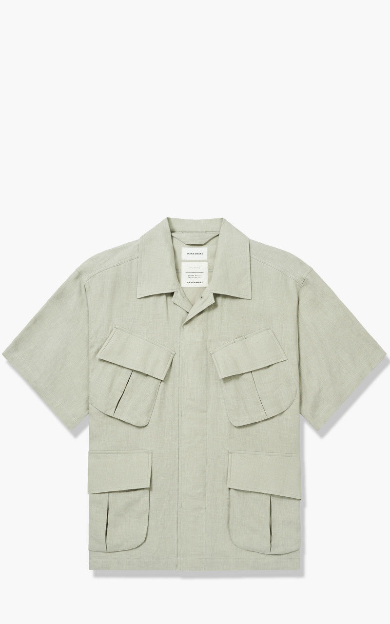 Markaware Jungle Fatigue S/S Hemp Shirt Sage