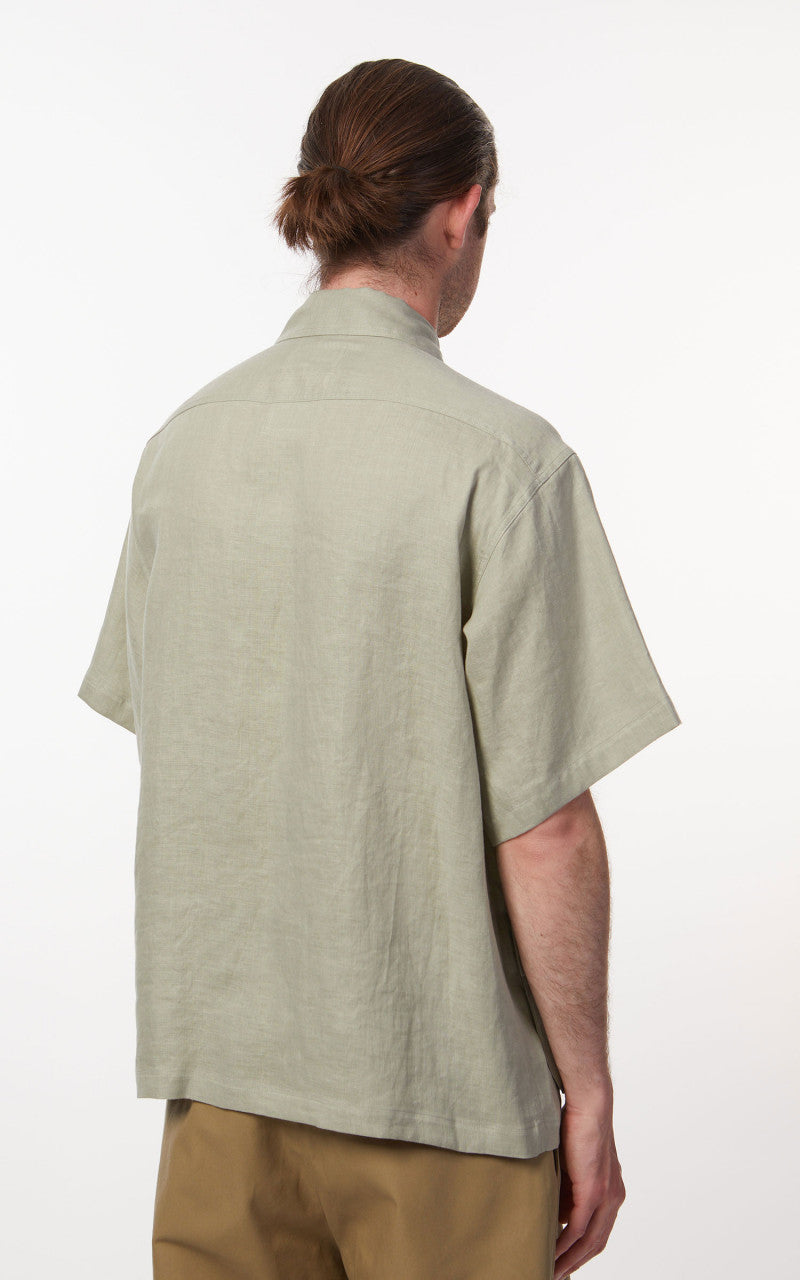Markaware Jungle Fatigue S/S Hemp Shirt Sage