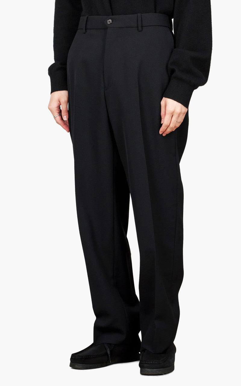 Markaware Flat Front Trouser Black