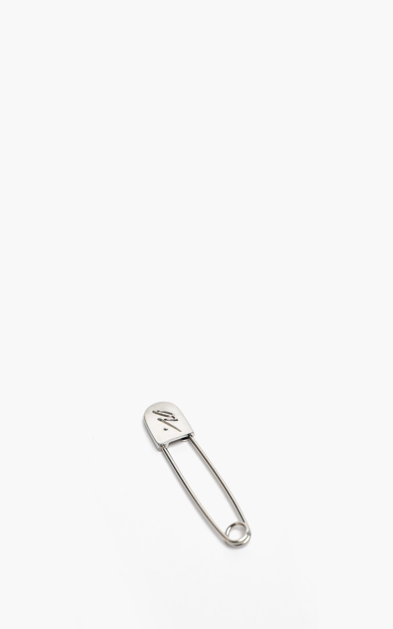 Our Legacy Safety Pin Big Silver Nickel