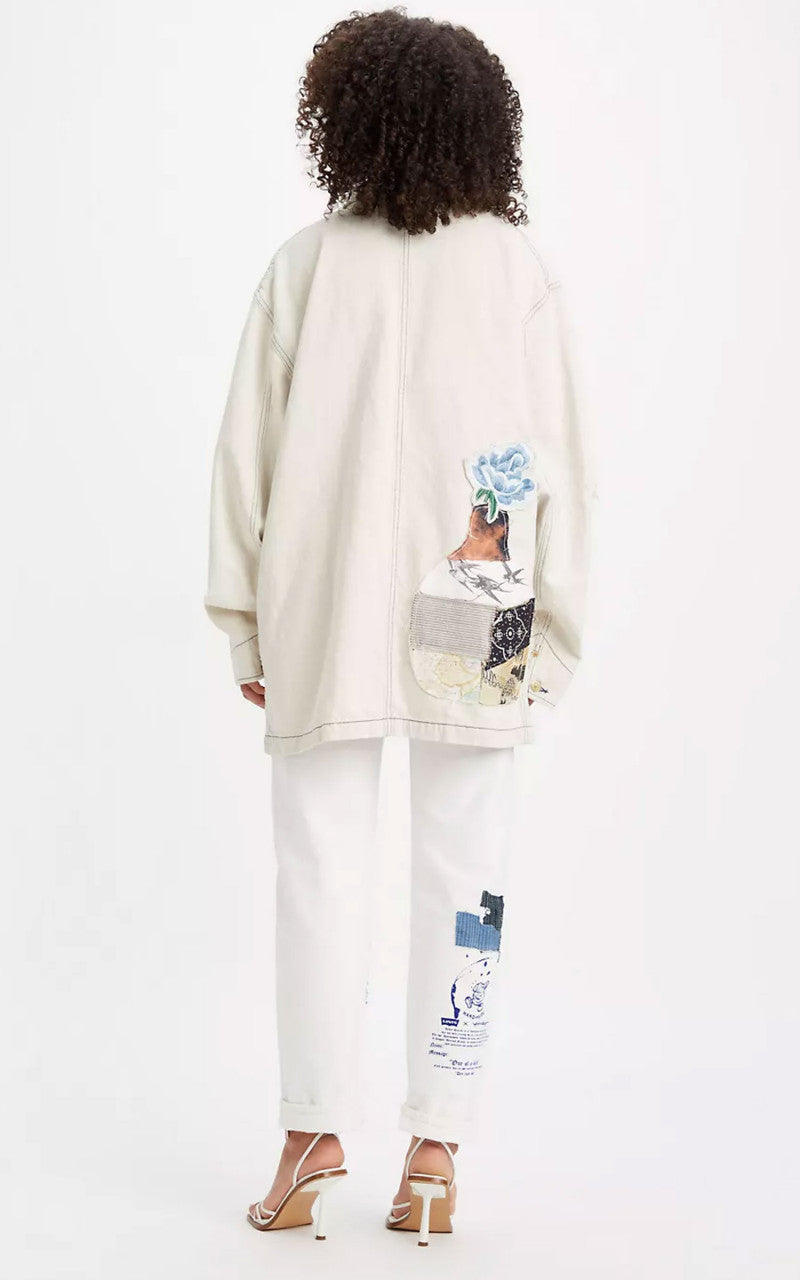 Levi's® Vintage Clothing X Atelier Reserve Hemp Chore Coat White Garment Dye