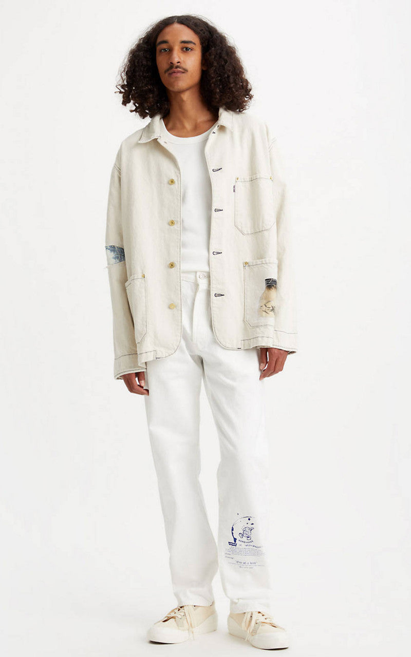 Levi's® Vintage Clothing X Atelier Reserve Hemp Chore Coat White Garment Dye
