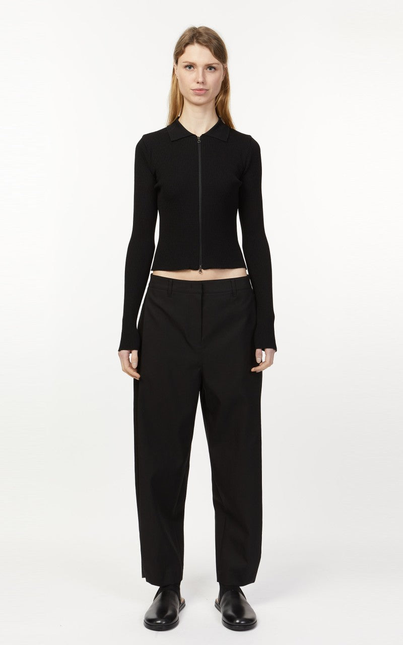 AMOMENTO Snap Garconne Pants アモーメント パンツ Amomento Snap Garconne Women Pants Black