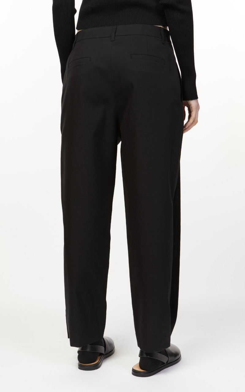 Amomento Snap Garconne Women Pants Black