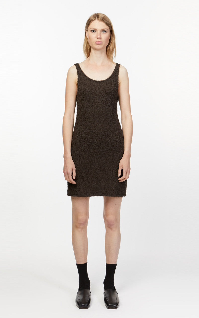 Amomento Fancy Mini Dress Brown