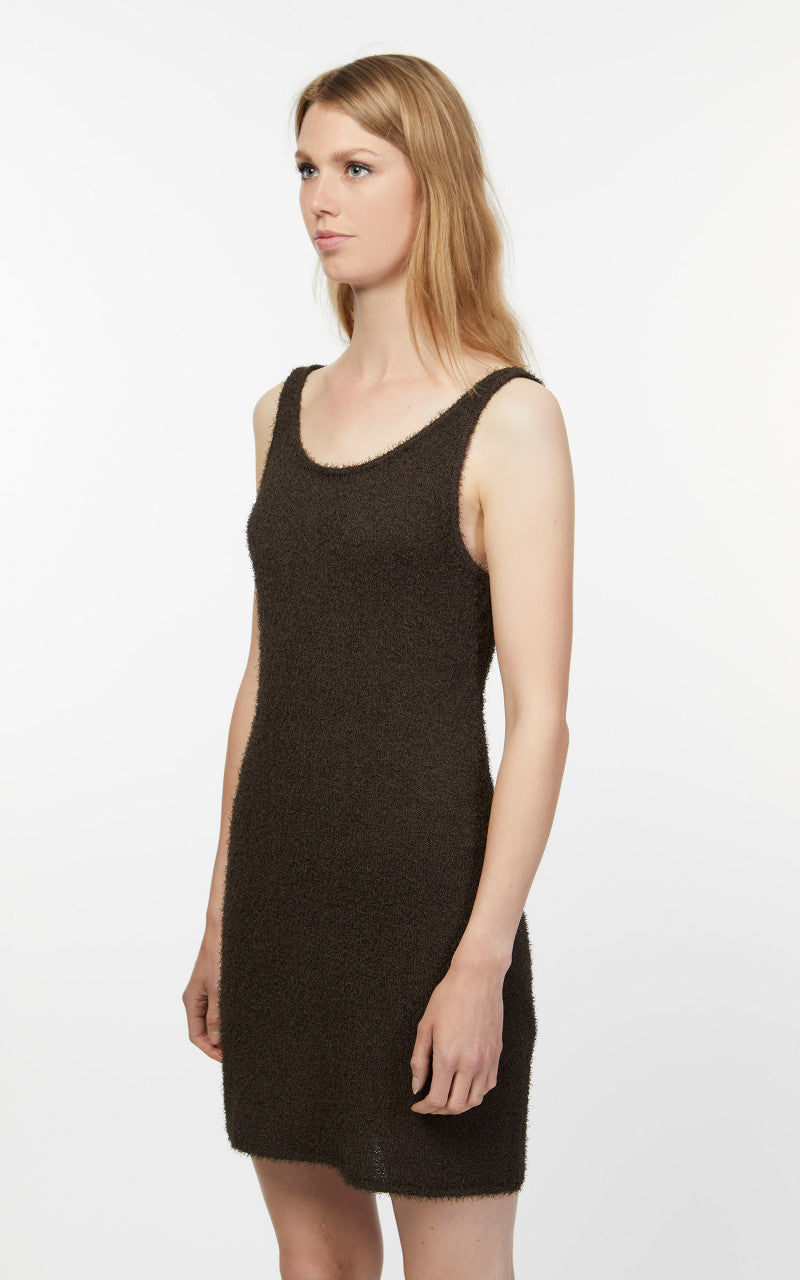 Amomento Fancy Mini Dress Brown