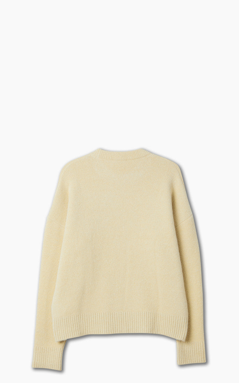 AMI Paris Off White ADC Sweater Alpaca Vanilla