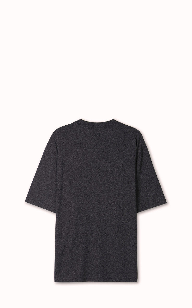 AMI Paris Ami France Patch T-Shirt Anthracite