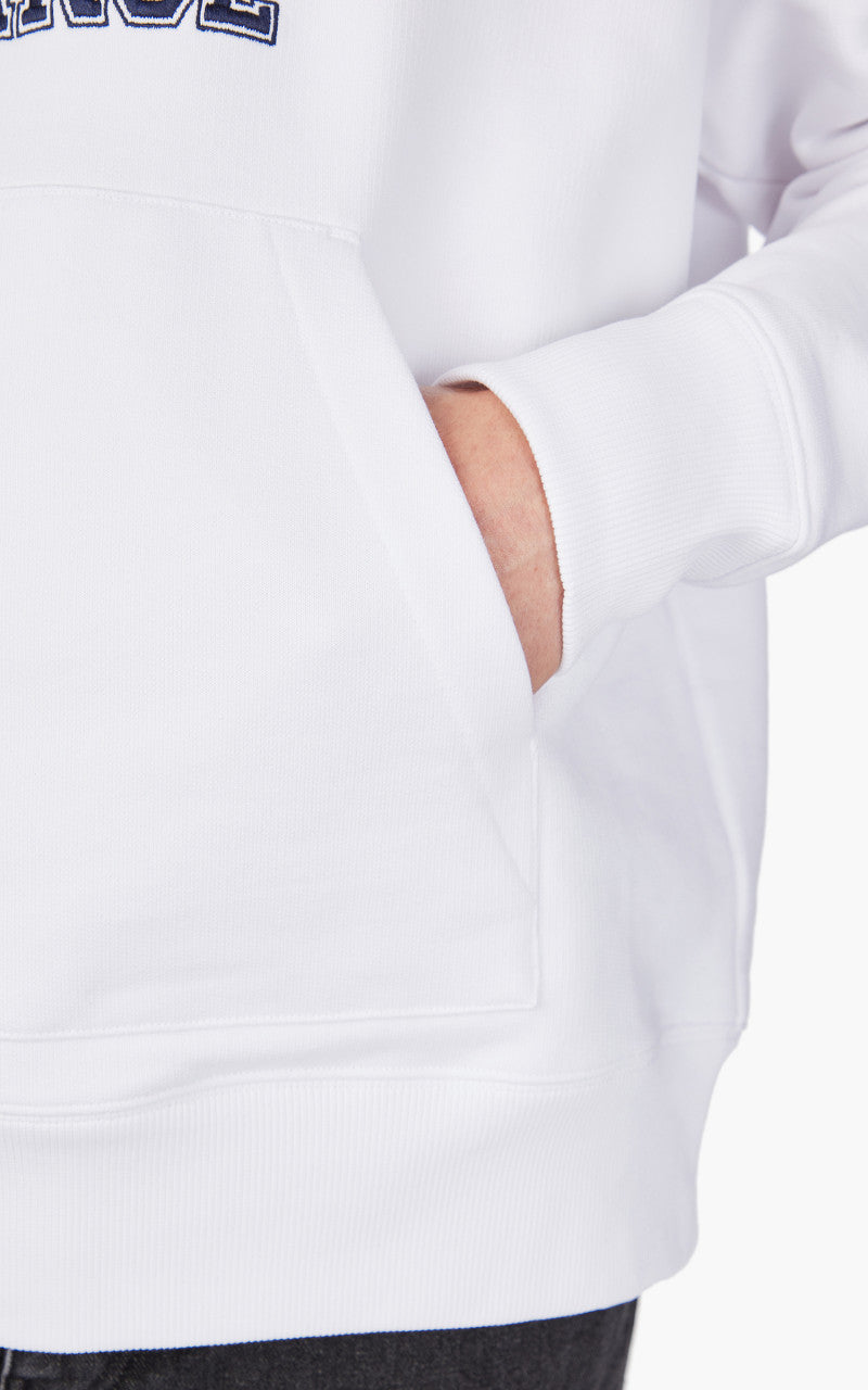 AMI Paris France Hoodie White