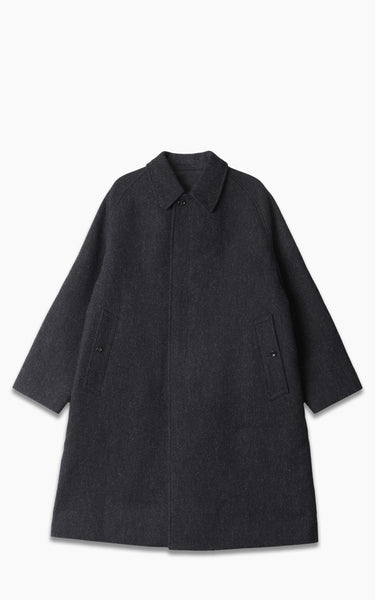 Anatomica Single Raglan Coat IV Reversible Charcoal