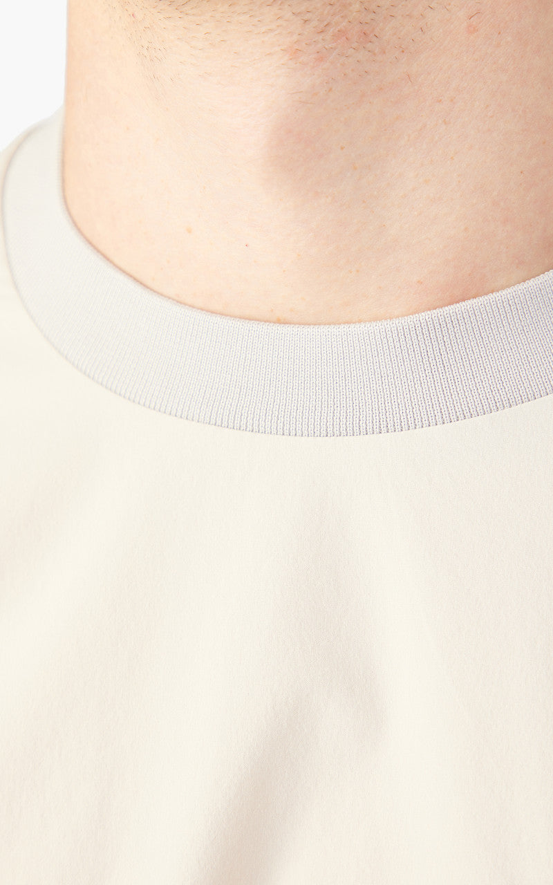and wander Cool Touch Pocket LS Tee Light Beige