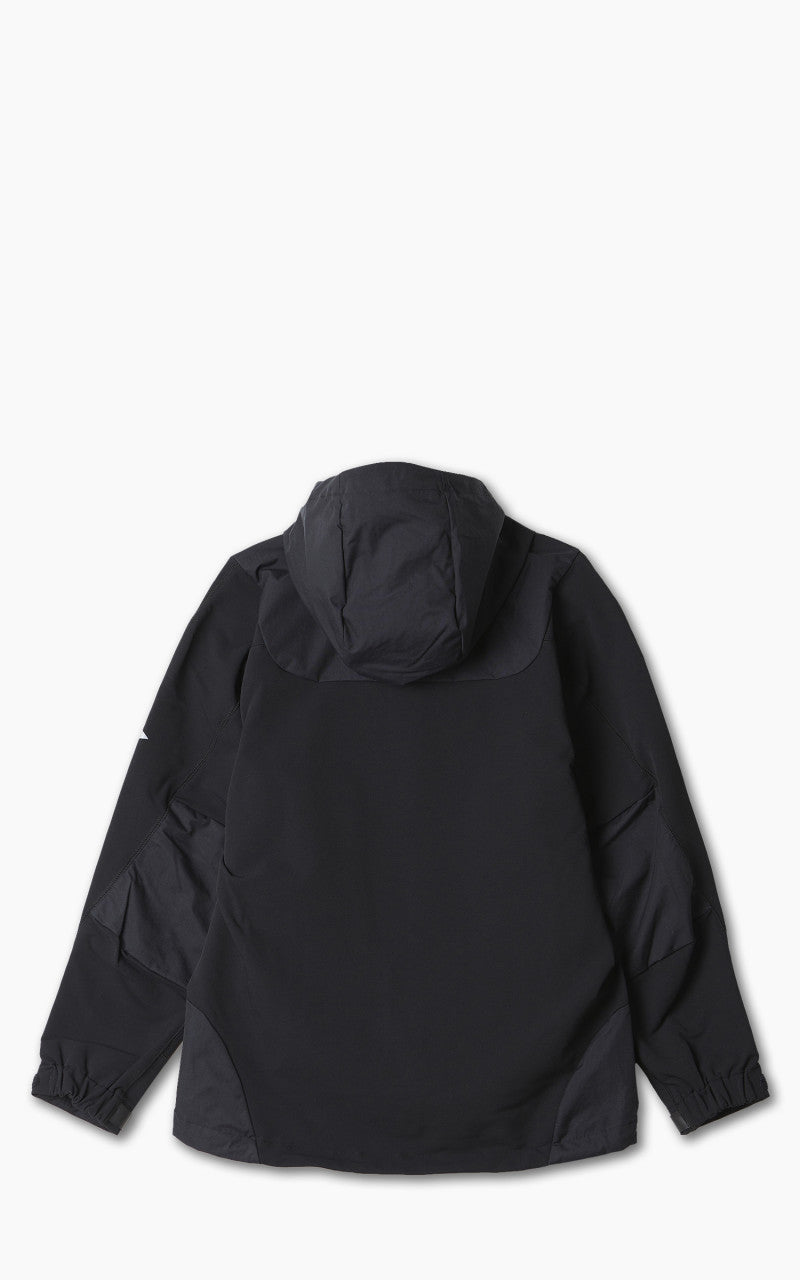 and wander Stretch Shell Jacket Black