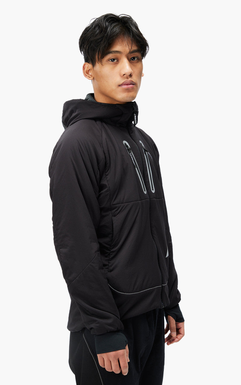 and wander Alpha Air Hoodie Black