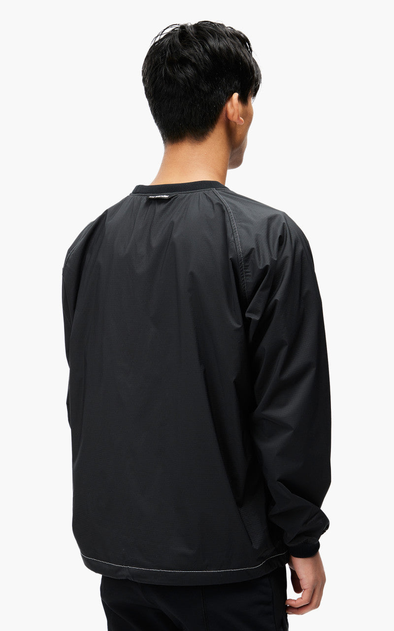 and wander Covered Rip Warm Pullover Black