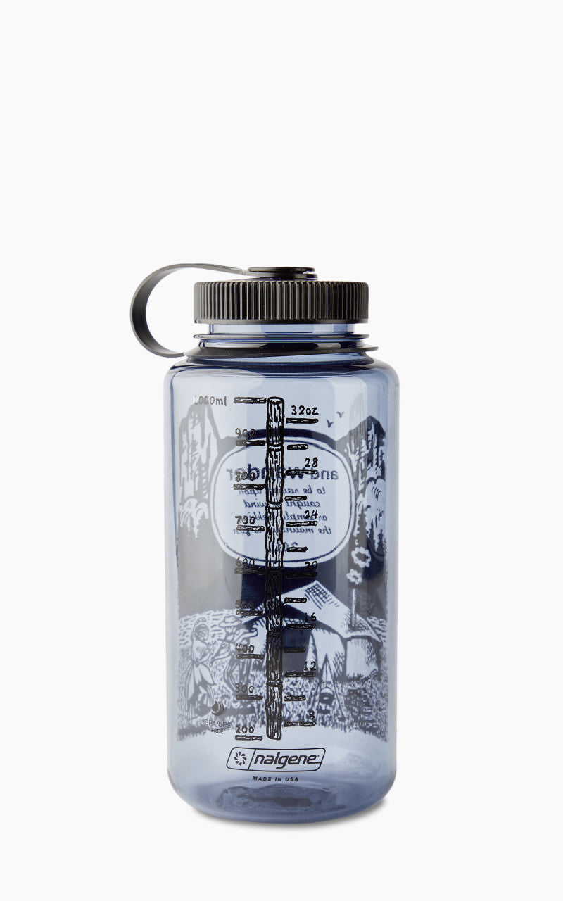 and wander Nalgen 1L Tritan Bottle Black