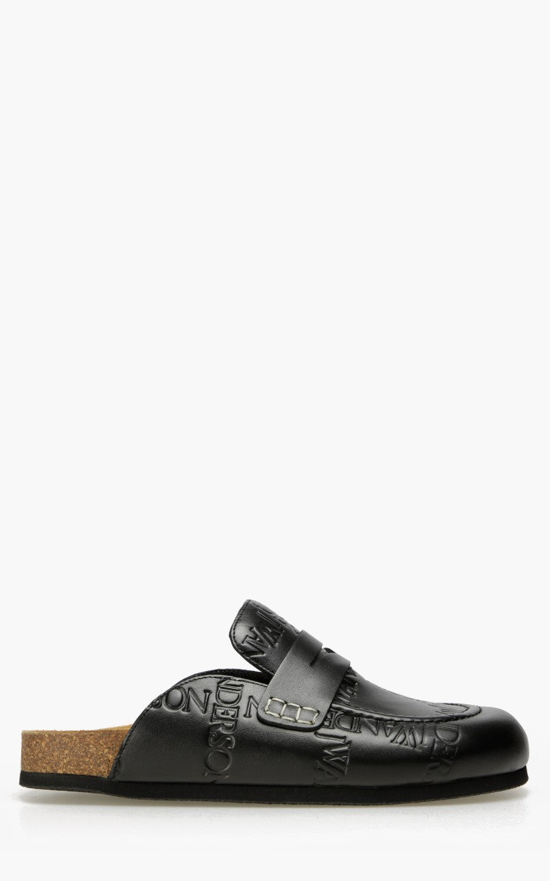 JW Anderson Loafer Embossed Grid WMS Black