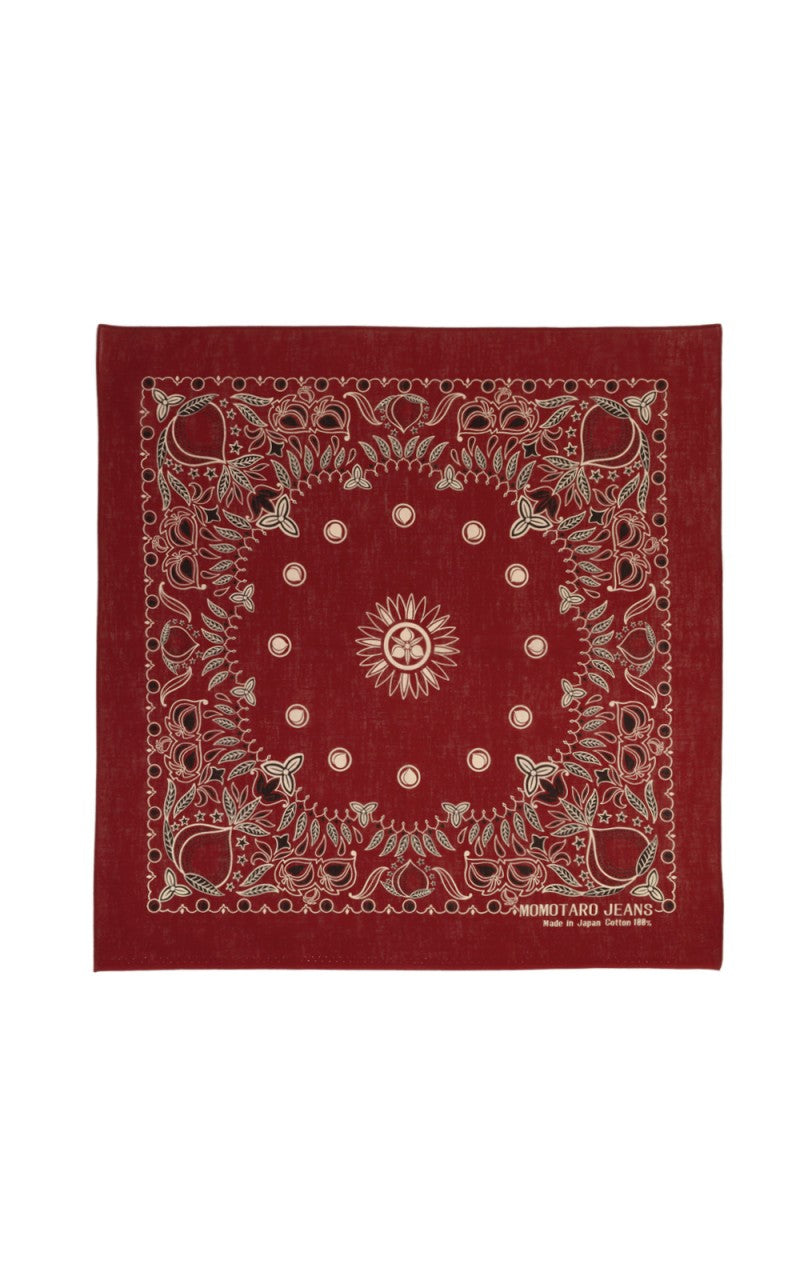 Momotaro Jeans Original Bandana Red
