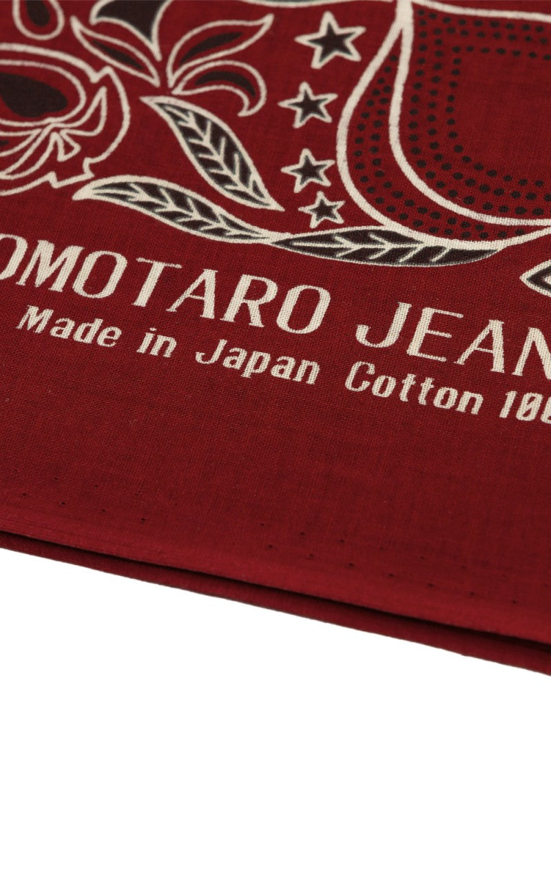 Momotaro Jeans Original Bandana Red