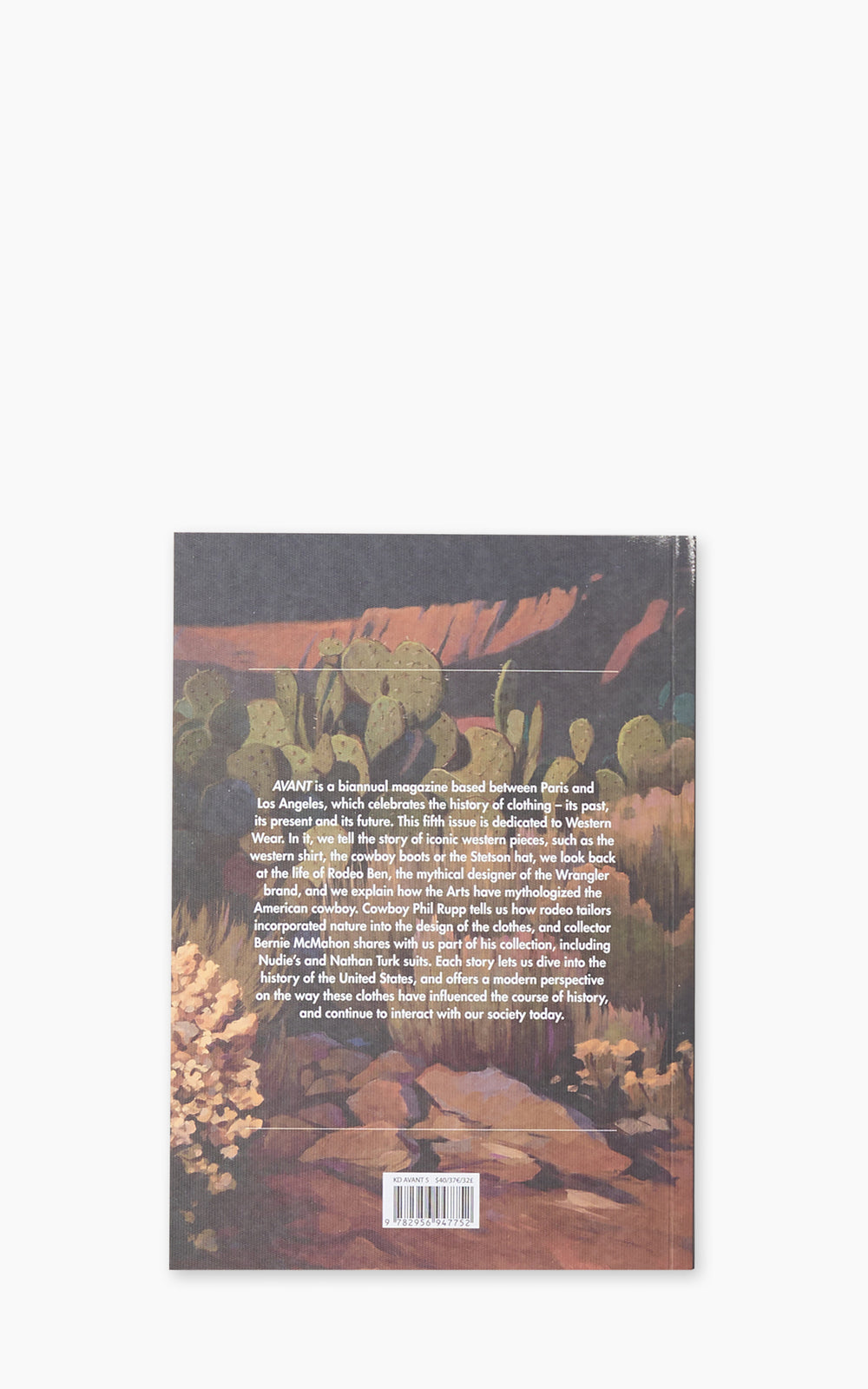 Avant Magazine "An Anthology of Western Wear"